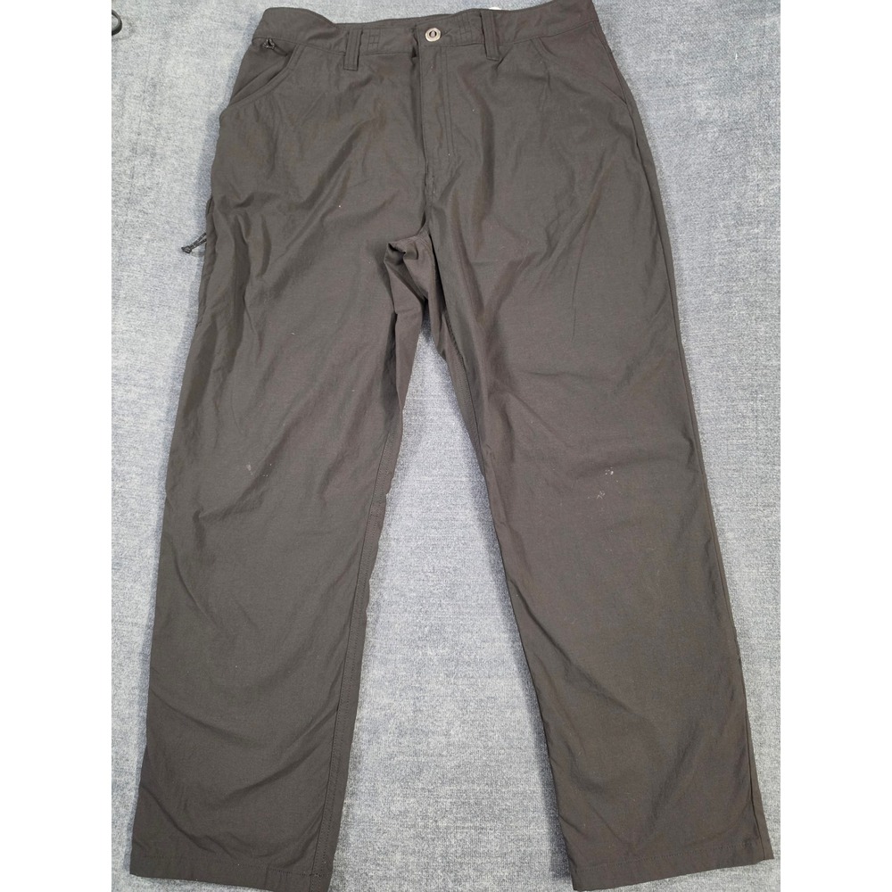 Patagonia Quandary Hiking Pants Womens 12 Black Recycled Nylon Stretch Outdoor
